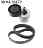 SKF VKMA 36179 Set curea transmisie cu caneluri