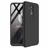 Husa 360 Huawei Mate 20 Lite Neagra Plastic Carcasa Protectie Full Corp
