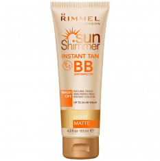 Lotiune Autobronzanta Rimmel Sun Shimmer Instant Tan BB 9 In 1 Light Matte 125 ml foto