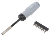 Kit Șurubelnițe Phillips, Pozidriv și Plate AV-05021