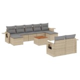 Cumpara ieftin Patio Sofa Set 9-Locuri Mix Beige