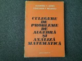 Culegere De Probleme De Algebra Si Analiza Matematica - Alexandru V Leonte