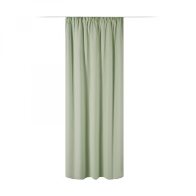 Draperie Elfie Opac cu rejansa Jemidi, 140 x 245 cm, Verde, Poliester, 55333.07 foto