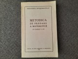 Metodica de predare a matematicii in clasele V-VII