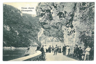 1441 - ORSOVA, Danube Kazan, Romania - old postcard - unused foto