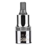 Cap tubulara 1/2 cu bit hexagonal H7, 55 mm, otel CrV, NEO TOOLS