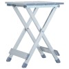Gossi taburet de camping, 28 x 26 x 39 cm, aluminiu