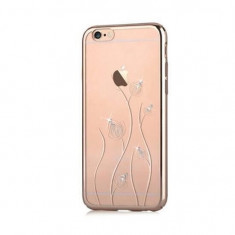 Husa Vouni Crystal Blossom Aurie Pentru Iphone 6,6S foto