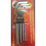 Set chei hexagon 9 bucati