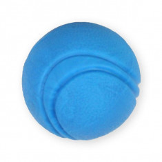 TPR jucărie de câine - minge albastră de tenis, 5cm