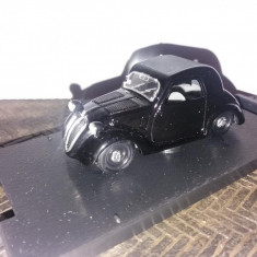 Macheta Fiat 500A black scara 1:43 BRUMM