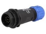 Mufă SP13 tată 9 PIN IP68 3A 125V