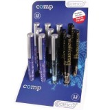 Stilou Cresco GoPen 202000-G, penita iridium, alimentare rezerve, corp plastic diverse culori, model internet