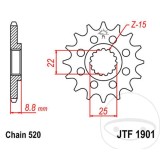Pinion fata KTM Husaberg Beta Husqvarna