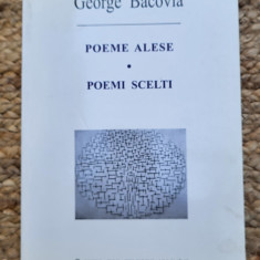 POEME ALESE , POEMI SCELTI de GEORGE BACOVIA