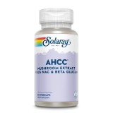 AHCC plus NAC &amp; Beta Glucan Solaray, 30 tablete, Secom