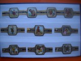 HOPCT LOT NR 13 - ROMII DIN EUROPA [ TIGANII] TRADITII -10 BUC-ETICHETE VECHI DE TRABUCURI -COLECTIE DE LUX-LITHO