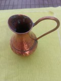 Carafa din cupru lucrata manual