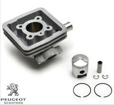 Set motor (kit cilindru) original Peugeot 103 RCX N LC - 103 RCXL C E 2T LC 50cc D40.00 mm bolt 12 foto
