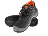 Bocanci de protectie pentru lucru din piele, marimea 41, Geko G90511