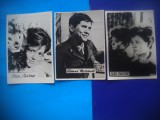HOPCT LOT NR 1296 ITALIA -ACTORI / ARTISTI-3 CARTI POSTALE-NECIRCULATE, Necirculata, Printata