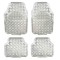 Covorase Auto Universale, model Diamond, culoare Crom Argintiu FAVLine Selection