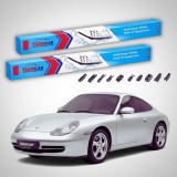 Cumpara ieftin Ștergătoare Porsche 911 996 1997-2005 | Set Față Flat &ndash; TeamCar&reg;