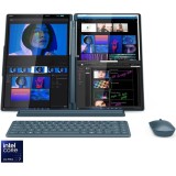 Laptop Lenovo Yoga Book 9 14IAH10 cu procesor Intel&reg; Core&trade; Ultra 7 255H pana la 5.1GHz, 2x 14 2.8K WQXGA+, OLED, 120Hz, Touch, 32GB LPDDR5x RAM, 1TB S