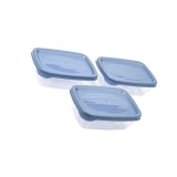 Caserola pentru alimente, set 3 bucati, 600 ml, ATU-084839, Oem