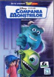 DVD animatie: Compania monstrilor ( Disney - Pixar; dublat romana - vezi descriere )