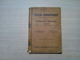 CURS COMPLET PENTRU INVATAMANTUL UCENICILOR - I. D. Bubulac -1941, 212 p., Alta editura