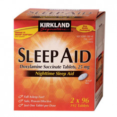 Supliment, Kirkland Signature, SleepAid, Tratament Insomnii, Doxilamina Succinata, 192tb foto