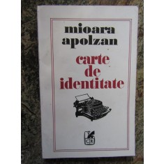 Mioara Apolzan - Carte de identitate