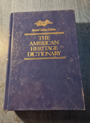 The american Hermitage dictionary 1982 foto