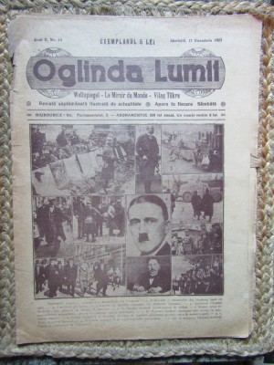 Revista Oglinda Lumii nr.46/1923 foto