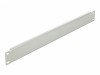 Panou masca metalic 19" 1U Gri, Delock 66533