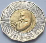 25 Kuna 2000 Croatia, Human Fetus, km#65