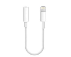 Adaptor casti audio MyStyle compatibil cu Apple ,de la Lightning la Jack 3.5mm