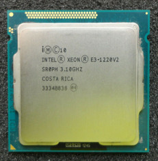 Procesor Xeon E3-1220 v2 socket 1155 performanta intre i5 si i7 generatia 3 -a foto
