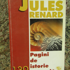 Pagini De Istorie Naturala - JULES RENARD