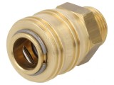 Conector Rapid Alamă 35bar NBR