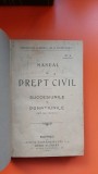 MANUAL DE DREPT CIVIL, SUCCESIUNILE SI DONATIUNILE