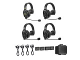 Solutie intercom completa Saramonic WiTalk WT4S4xbat, 4 pers, Full-Duplex 1.9GHz, single-ear