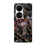 Husa compatibila cu Huawei Nova Y70 model City view, Silicon, TPU, Viceversa, Transparent, Carcasa