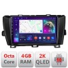 Navigatie Toyota Prius 2009-2014 C-TY39 Android Octa Core Ecran 2K QLED GPS 4G 4+32GB 360 KIT-TY39+EDT-E409-2K CarStore Technology