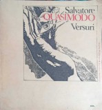 VERSURI Salvadore Quasimodo - Carte Poezie, Editura Univers 1992, 134 Pagini, Limba Romana