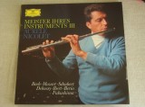 MOZART / DEBUSSY / BACH - Aurele Nicolet Flaut - Vinil Deutsche Grammophon, Clasica