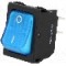 Intrerupator OFF-ON, 2 pozitii, DPST, SCI - R13-117B-01-BBL-2D-N-2