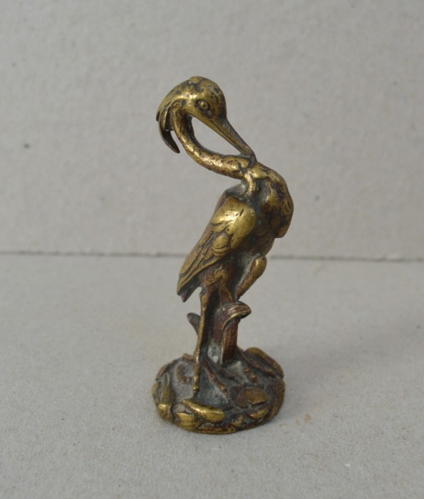 Pasare de bronz Art Nouveau cca 1900