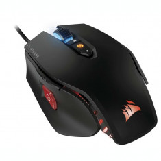 MOUSE CORSAIR - gaming M65 PRO RGB cu fir optic USB 12000 dpi 8/1 iluminare butoane programabile negru foto